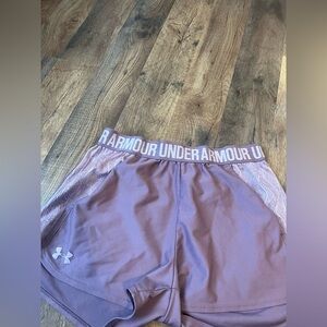 Under Armour Women's Purple Shorts